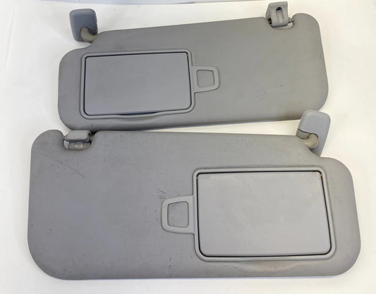 2010-2013 KIA SOUL SUNVISOR SUN VISOR SET DRIVER PASSENGER LEFT RIGHT GRAY