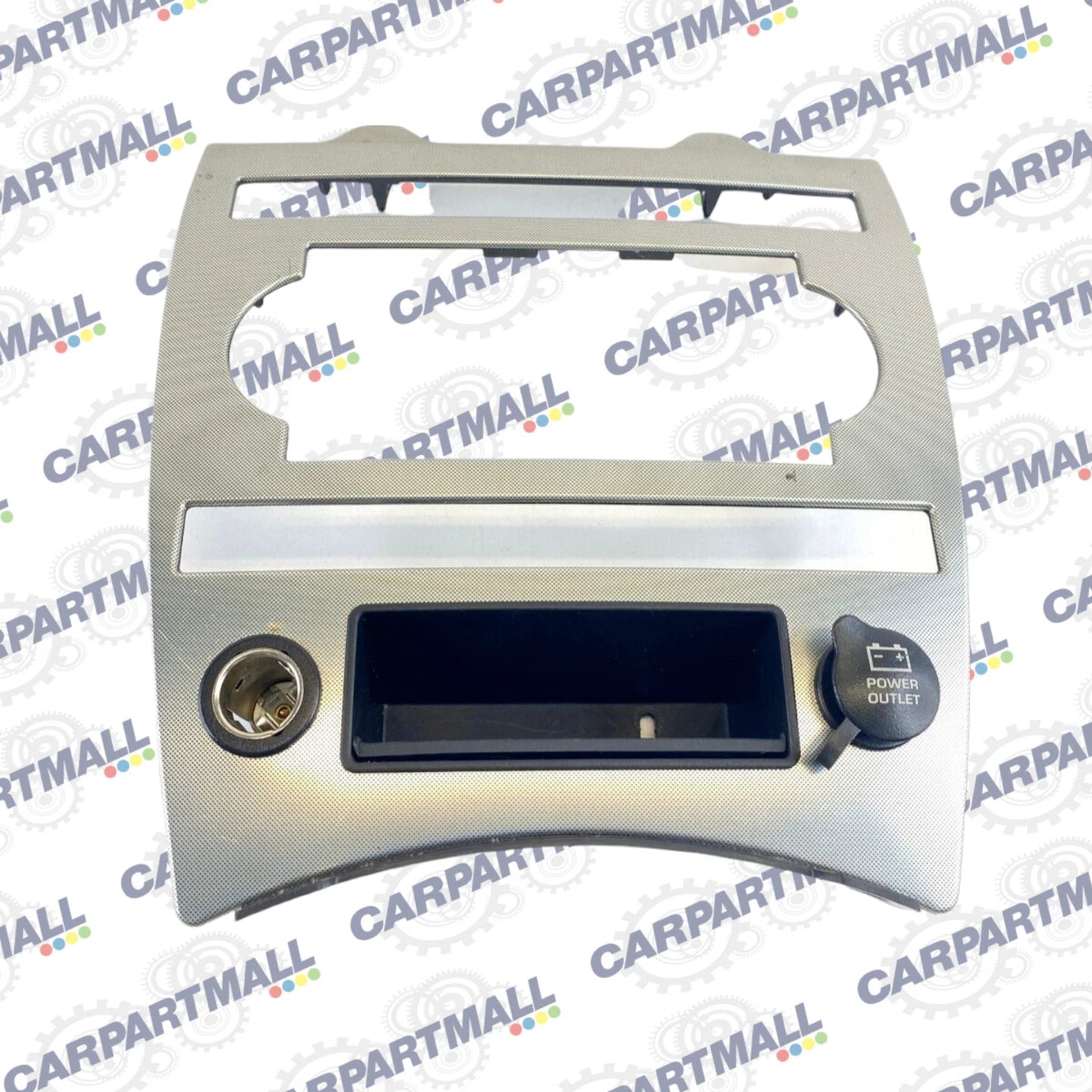 2005-2007 JEEP GRAND CHEROKEE CENTER CLIMATE CONTROL POWER OUTLET TRIM BEZEL OEM