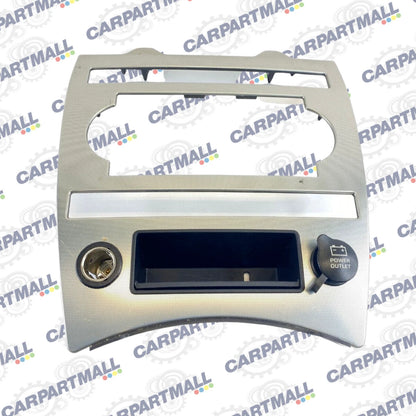 2005-2007 JEEP GRAND CHEROKEE CENTER CLIMATE CONTROL POWER OUTLET TRIM BEZEL OEM