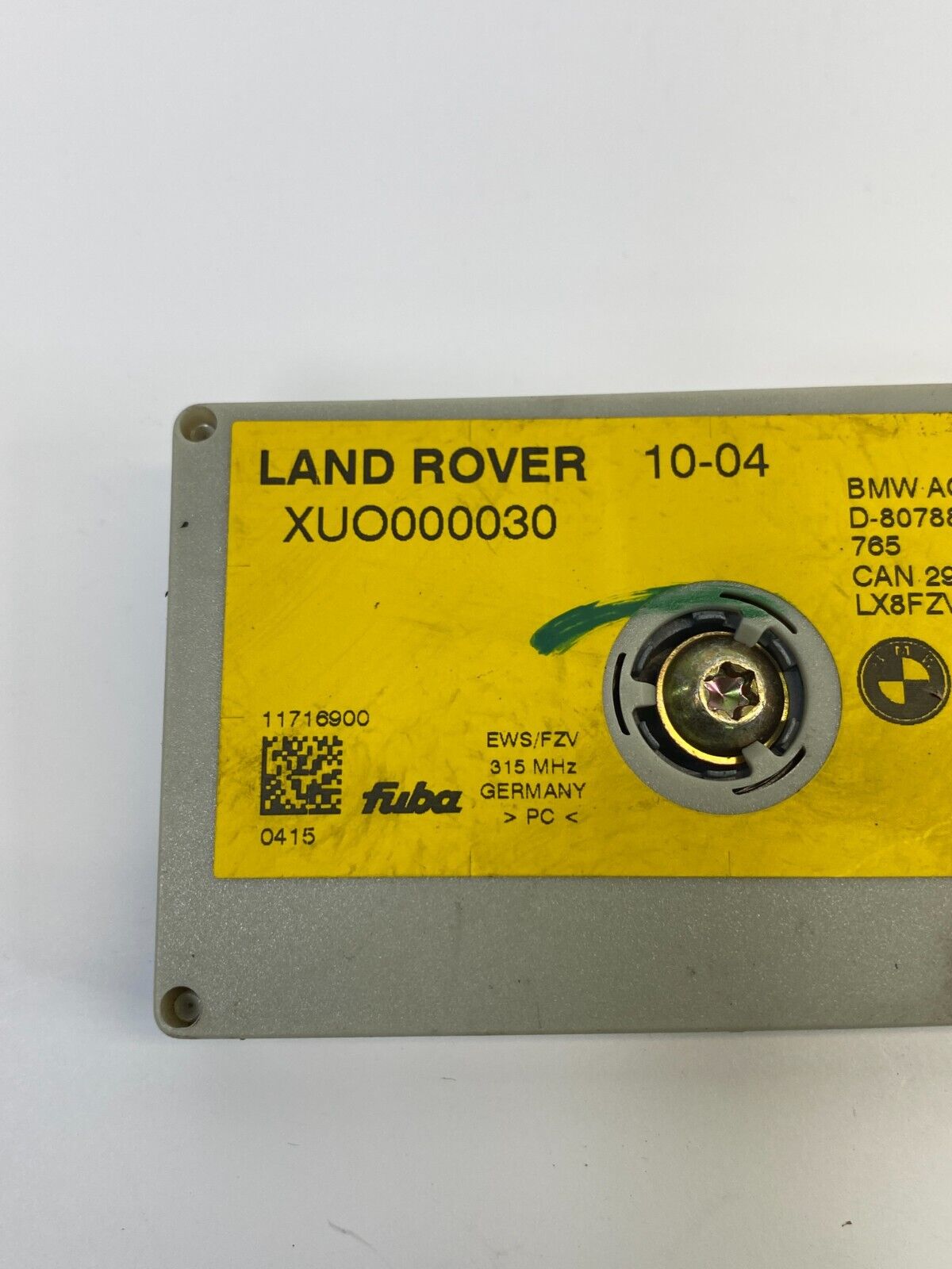 03-09 Land Rover Range Rover Trunk Navigation Antenna AMP Amplifier XUO000030