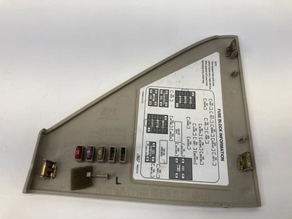 2000-2006 GMC YUKON TAHOE LEFT DASH END CAP INTERIOR FUSE BOX COVER 15771385