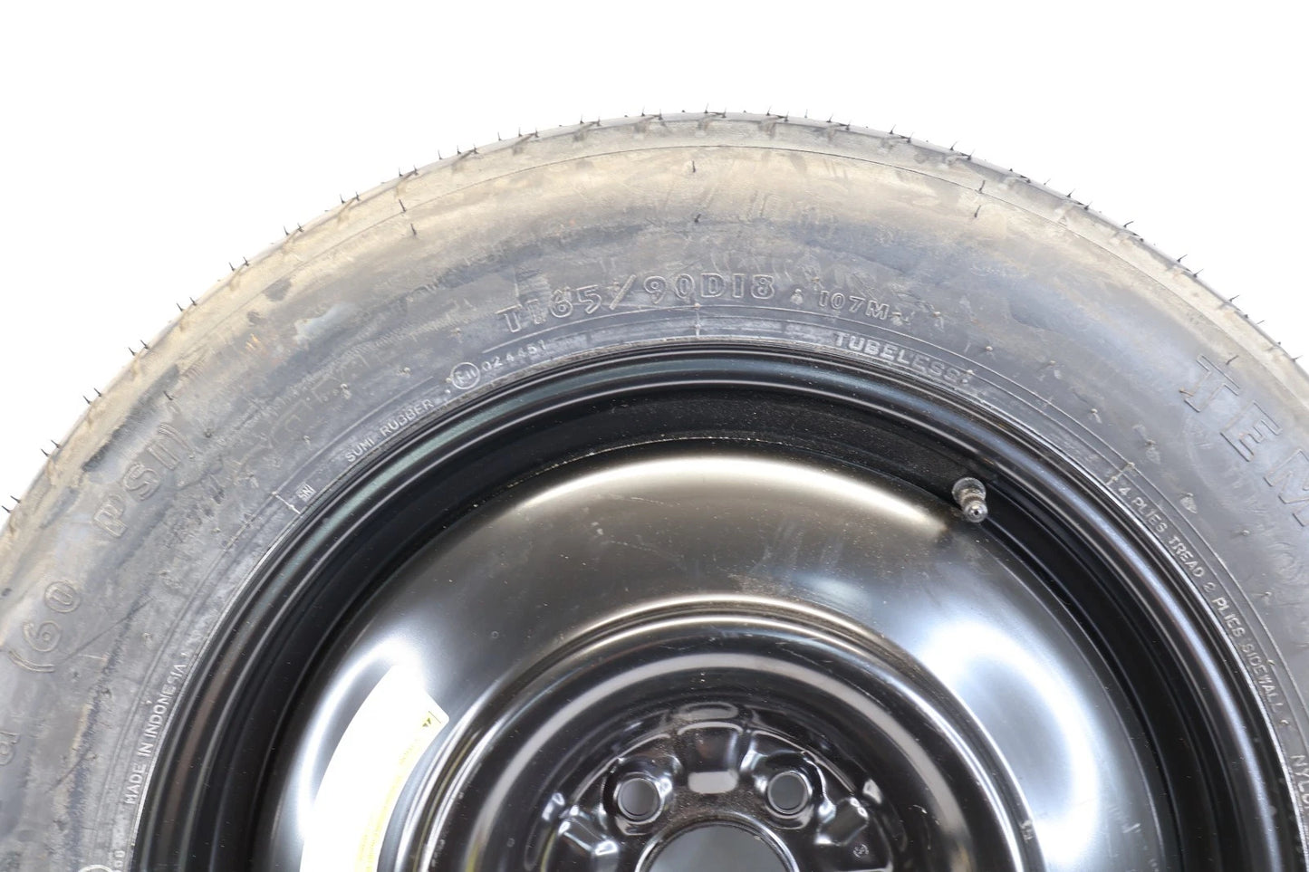 2003-2015 NISSAN MURANO SPARE TIRE WHEEL COMPAT DONUT T165/90D18 107M OEM
