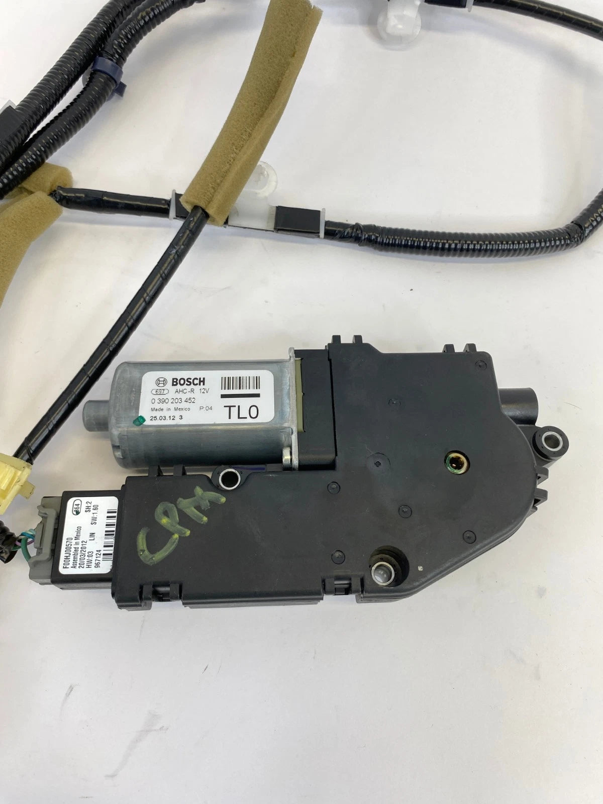 09-14 ACURA TSX SUNROOF MOTOR ASSEMBLY ROOF DRIVE UNIT BOSCH OEM 0390203452