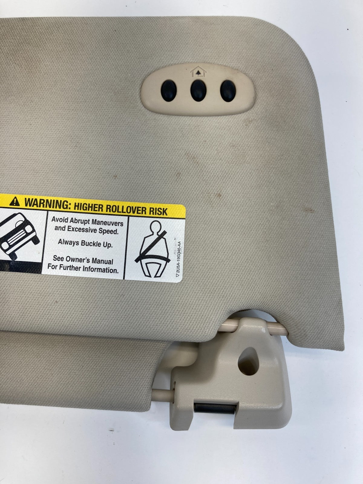 2003 2004 Lincoln Navigator Left Side Sunvisor Sun Visor Shade W/ Homelink OEM