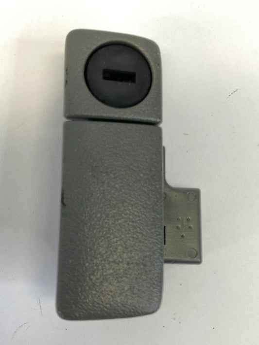 2002-2006 NISSAN ALTIMA GLOVE BOX LATCH LOCK HANDLE ASSEMBLY GRAY OEM