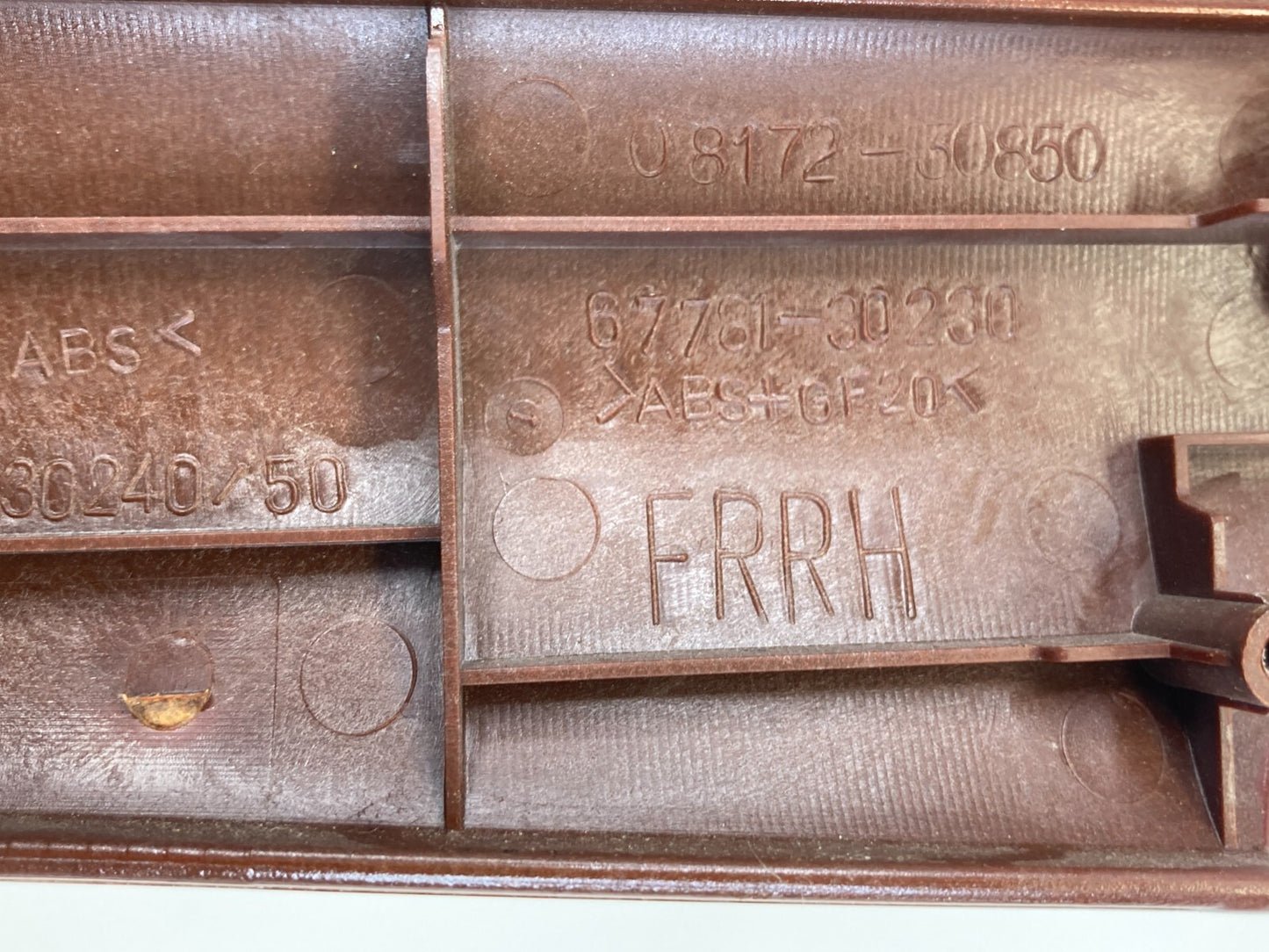 1998-2005 Lexus GS300 Front Left & Right Door Bezel Cover Trim Garnish Pair Set