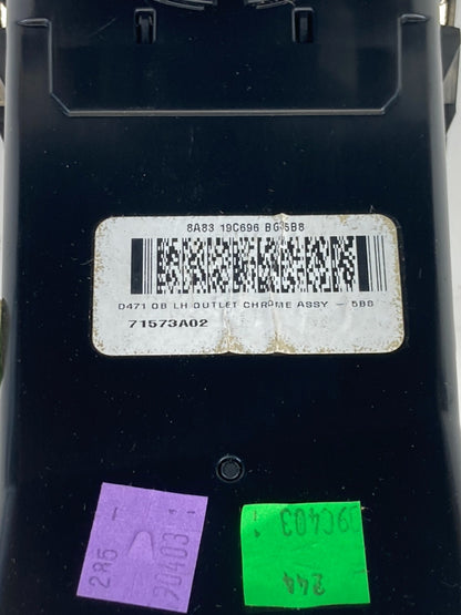 2009-2019 Ford Flex Dash Left AC Air Vent Grille w/ Headlight Switch 71573A02