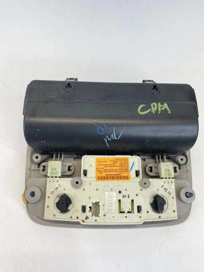 1999-2004 HONDA ODYSSEY OVERHEAD CONSOLE MAP LIGHT HOMELINK TAN UNIT OEM FACTORY