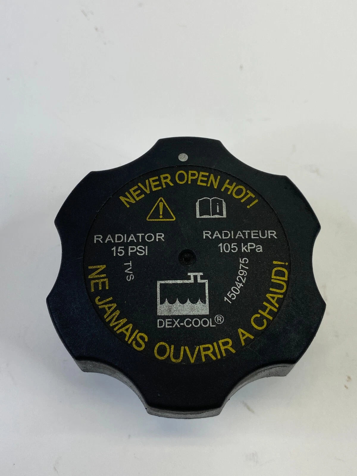 2008-2017 BUICK ENCLAVE GMC ACADIA RADIATOR CAP COOLANT COVER 15042975 OEM