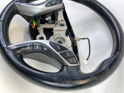 2013-2017 HYUNDAI ELANTRA GT STEERING WHEEL ASSY W/ CRUISE & PHONE CONTROL OEM