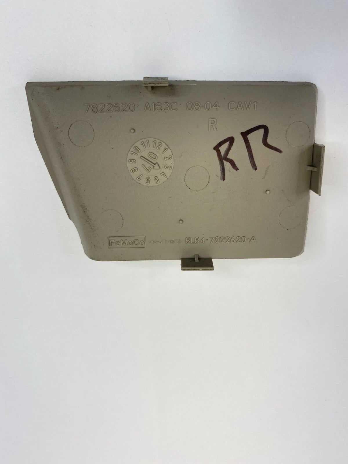 08-12 FORD ESCAPE REAR RIGHT SIDE INSIDE DOOR HANDLE TRIM COVER 8L84-7822620-A
