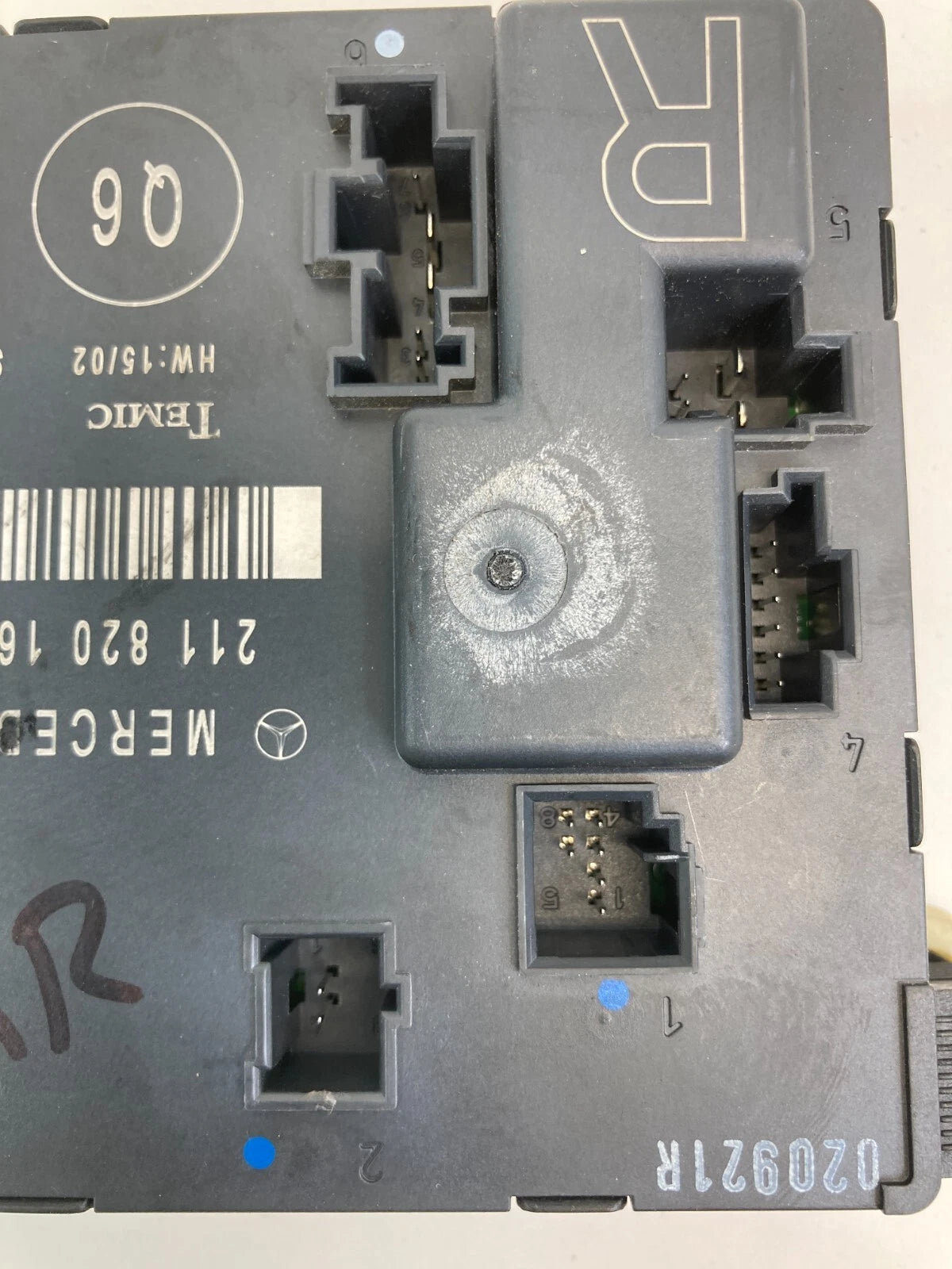 2003-2009 MERCEDES-BENZ E320 E 320 REAR RIGHT DOOR CONTROL MODULE 2118201626 OEM