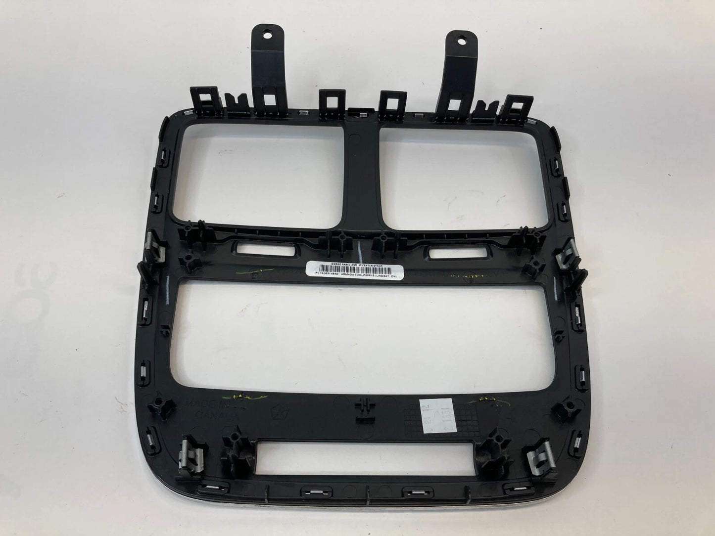 12-15 RAM CARGO VAN TRIM COVER PANEL BEZEL CENTER DASH RADIO GRILLE 1SQ531X9AD