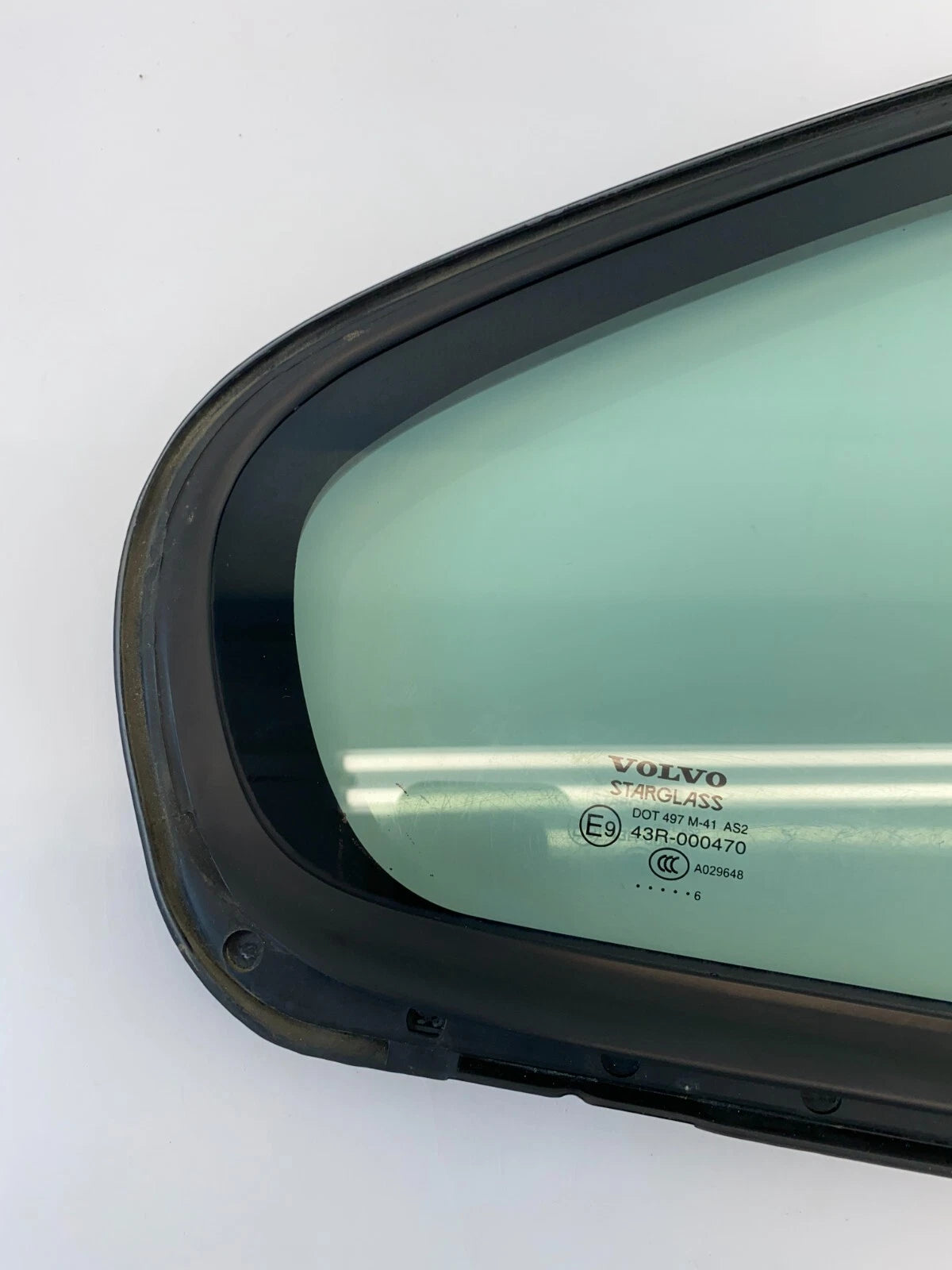 2001-2009 VOLVO S60 SEDAN REAR RIGHT PASSENGER DOOR VENT GLASS 30674363 OEM