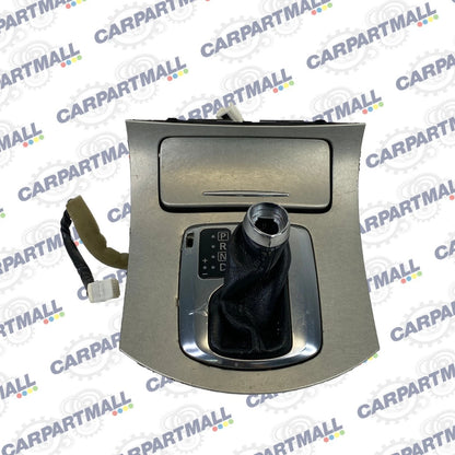 07 08 INFINITI G35 AUTOMATIC CENTER CONSOLE SHIFTER BEZEL W/ ASHTRAY 68800-JK00A