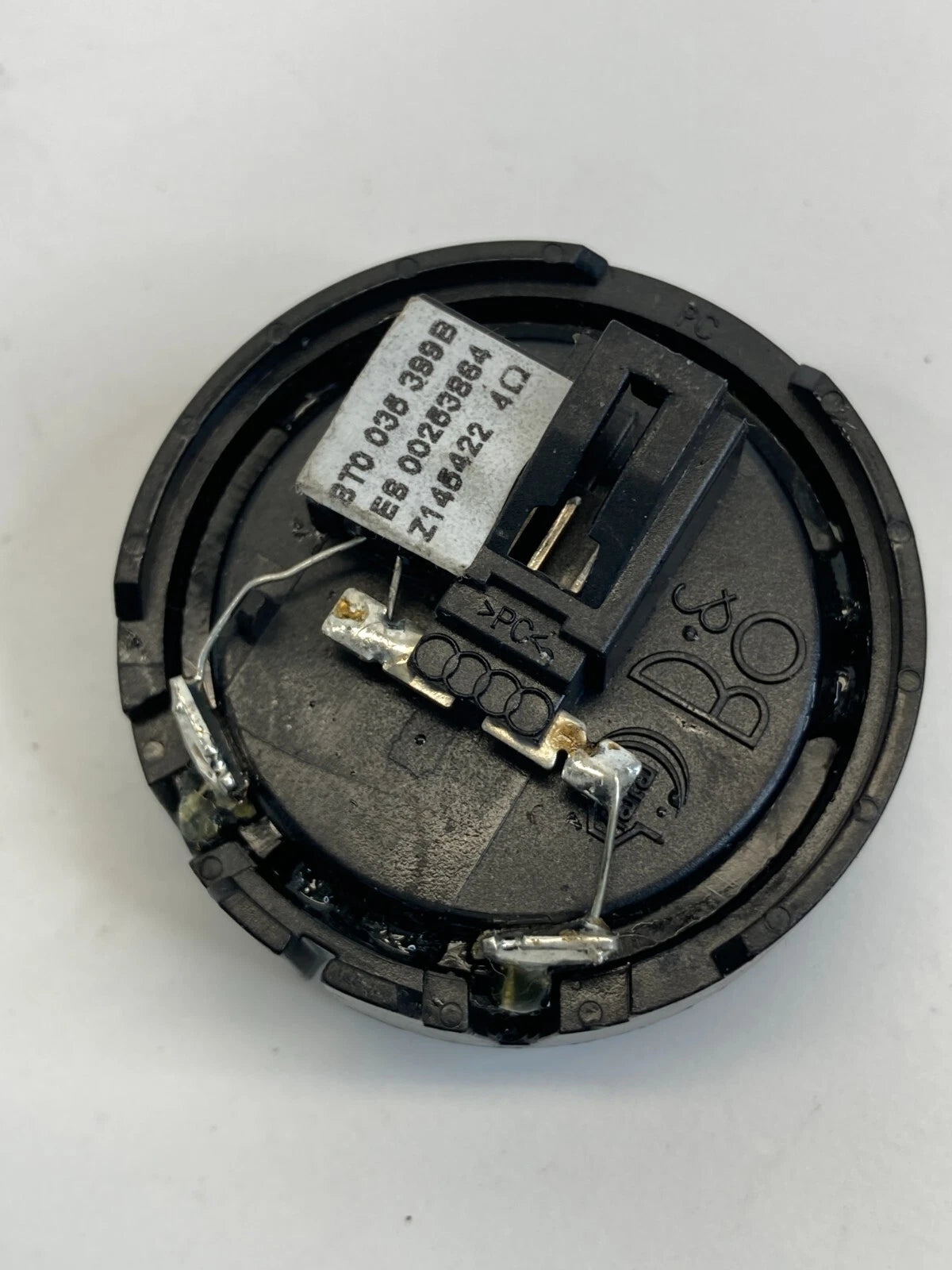 2009-2016 AUDI A4 FRONT LEFT SIDE BACK DOOR AUDIO TWEETER SPEAKER 8T0035399 OEM
