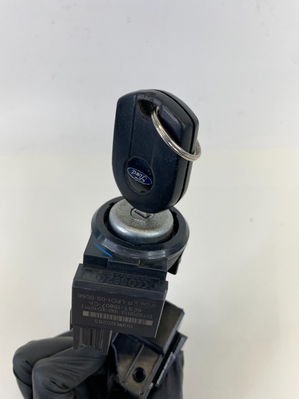 2012-2018 Ford Focus Ignition Switch Lock Cylinder W/ Key Assembly 6E5T-15607-CA