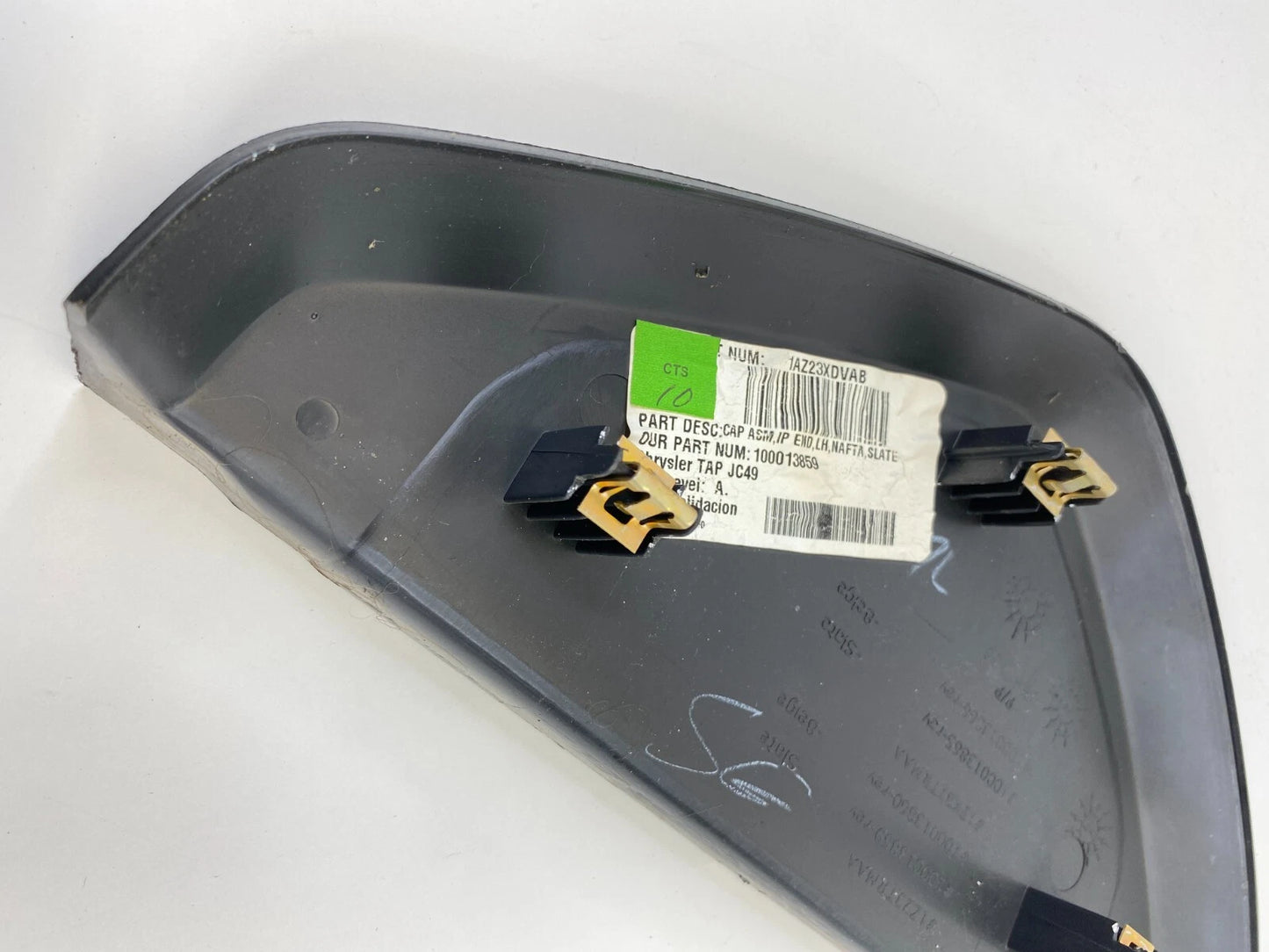 2009 2010 DODGE JOURNEY DASH LEFT DRIVER SIDE END CAP COVER TRIM 1AZ23XDVAB OEM