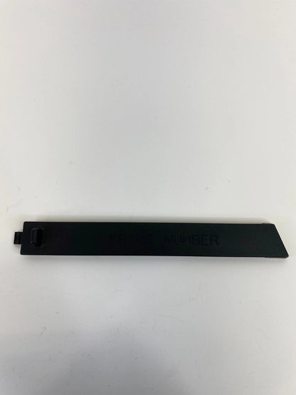2009-2013 HONDA FIT LID FRAME NUMBER COVER TRIM BEZEL 74200-TF0-00 OEM