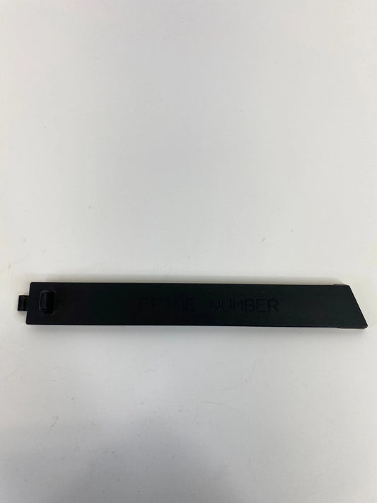 2009-2013 HONDA FIT LID FRAME NUMBER COVER TRIM BEZEL 74200-TF0-00 OEM