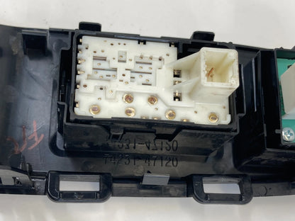 10-15 TOYOTA PRIUS FRONT RIGHT DOOR POWER WINDOW SWITCH W BEZEL 74231-47120 OEM