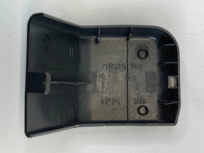 97-04 MITSUBISHI MONTERO SPORT FRONT RIGHT PASSENGER SEAT SIDE TRACK END COVER
