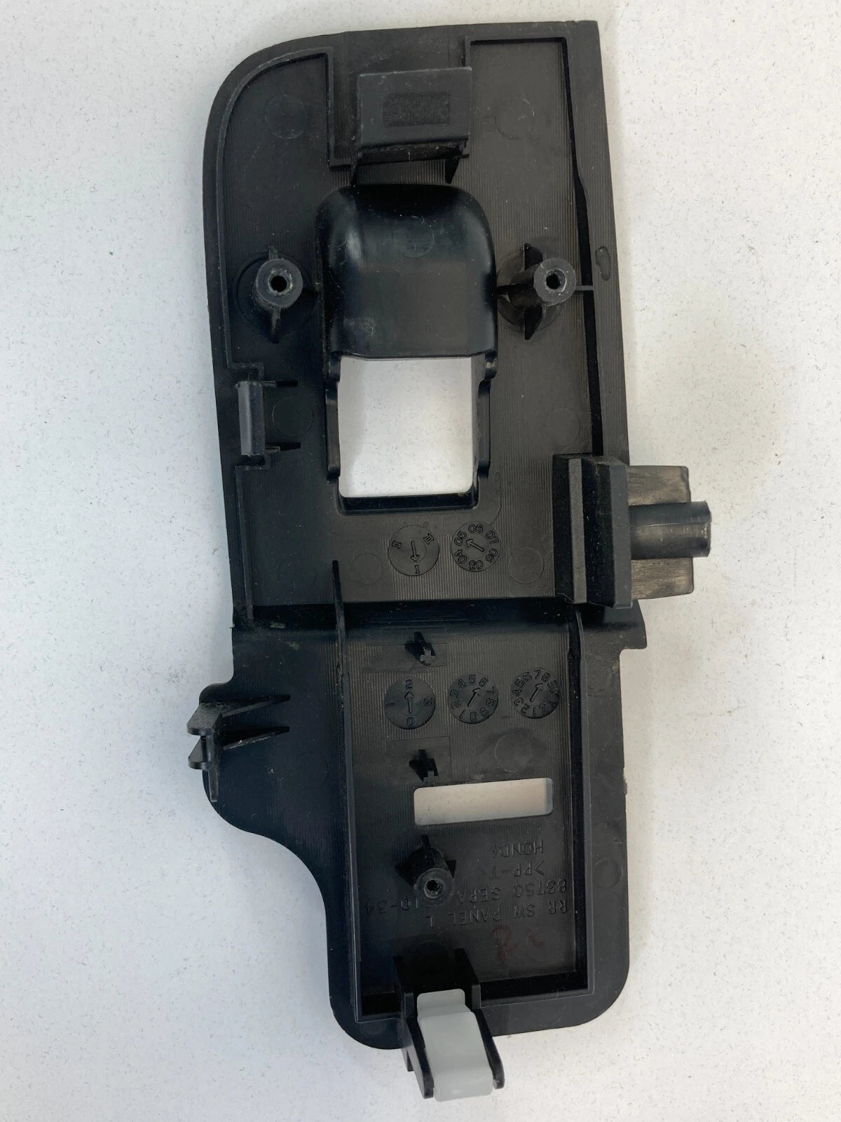 04-08 ACURA TL REAR LEFT SIDE DOOR WINDOW SWITCH COVER BEZEL 83750-SEPA-A010-34
