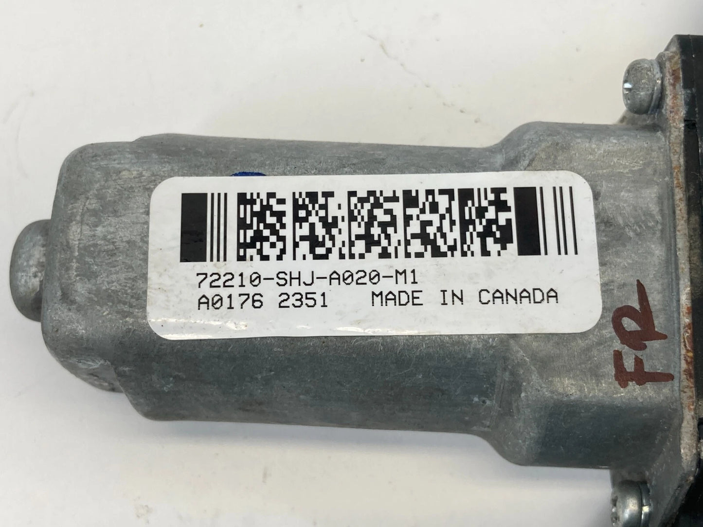 2005-2010 HONDA ODYSSEY FRONT RIGHT PASSENGER WINDOW MOTOR 72210-SHJ-A020-M1 OEM