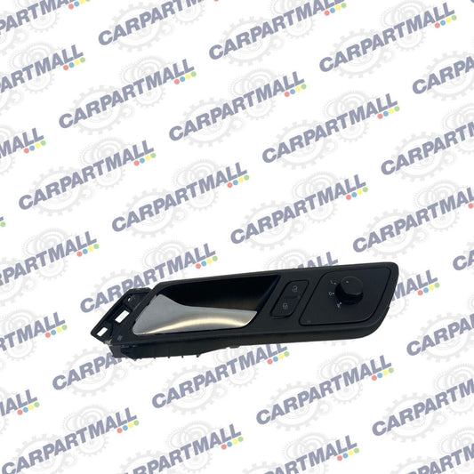 11-18 Volkswagen Jetta Front Left Interior Door Handle W/ Lock Switch 5C6837197A