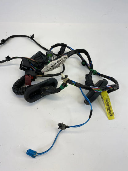2007-2012 GMC ACADIA REAR RIGHT SIDE DOOR WIRE WIRING HARNESS 20989745 OEM