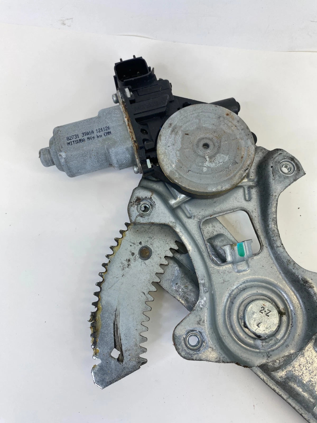 13-18 Nissan Altima Rear Left Side Door Window Regulator & Motor 82731-3TA1A OEM