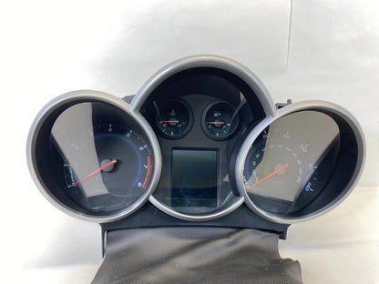 13-16 CHEVY CRUZE SPEEDOMETER INSTRUMENT CLUSTER GAUGE COLUMN COVER 95129378 OEM