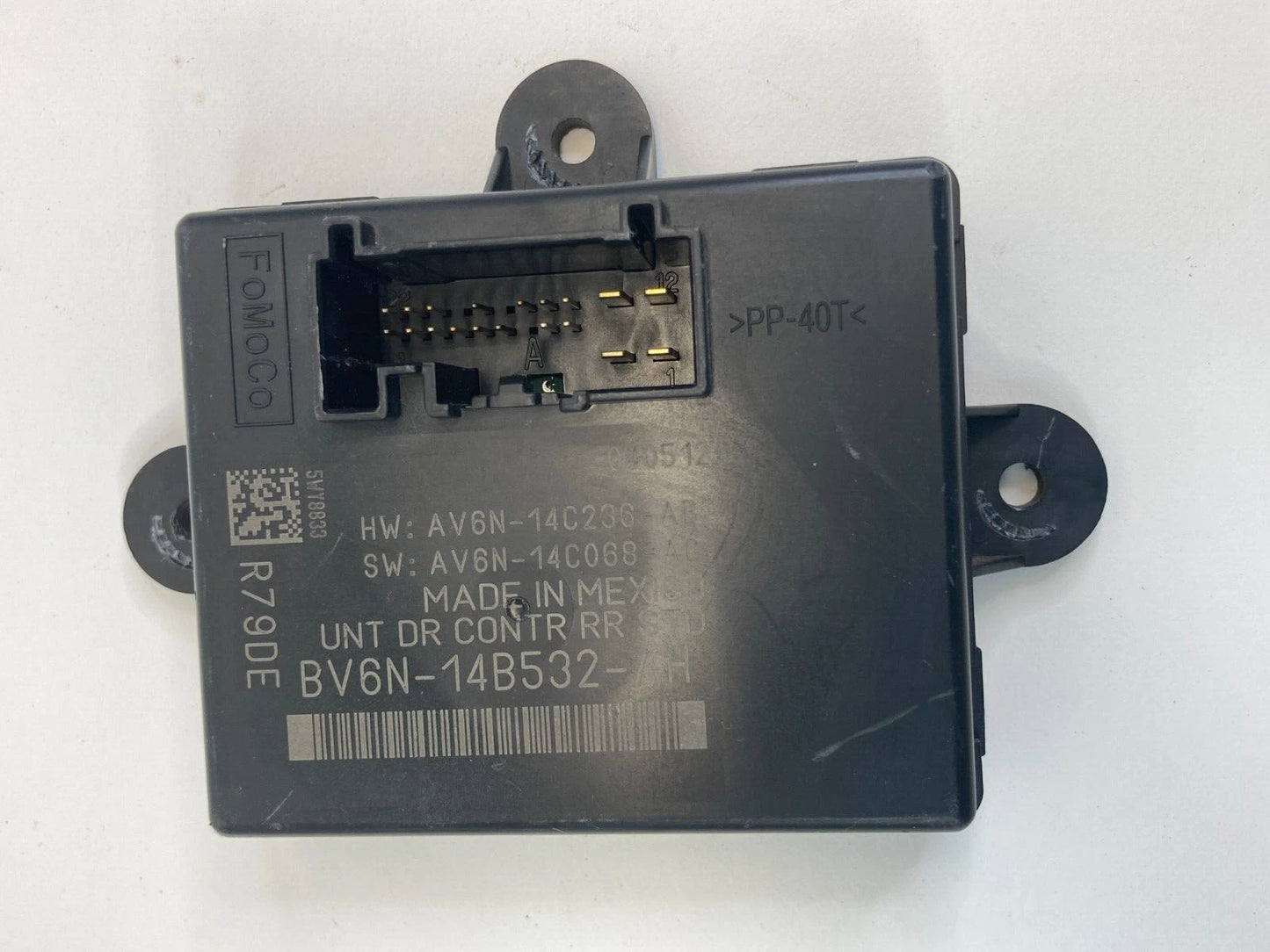 2012-2014 FORD FOCUS REAR RIGHT DOOR LOCK CONTROL MODULE UNIT BV6N-14B532-AH OEM