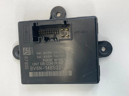 2012-2014 FORD FOCUS REAR RIGHT DOOR LOCK CONTROL MODULE UNIT BV6N-14B532-AH OEM