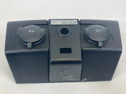 08-11 FORD FOCUS CENTER DASH DUAL POWER OUTLET 12V BEZEL TRIM 8S43-54043D56 OEM
