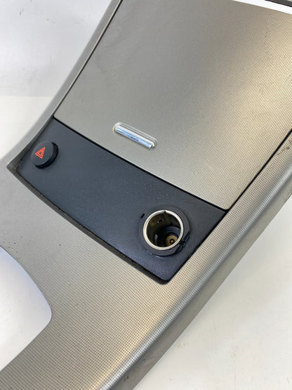 05 06 Nissan Altima Center Console Shifter Bezel Trim Panel & Hazard Switch OEM