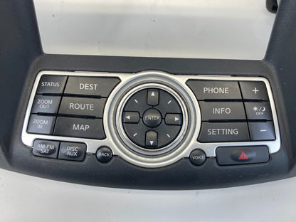 2008-2013 Infiniti G37 07 08 G35 Dash Info Navigation System Control Panel OEM