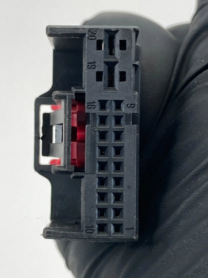 05 06 07 08 AUDI A6 REAR LEFT SIDE DOOR WIRING WIRE HARNESS 4F1-971-687 OEM