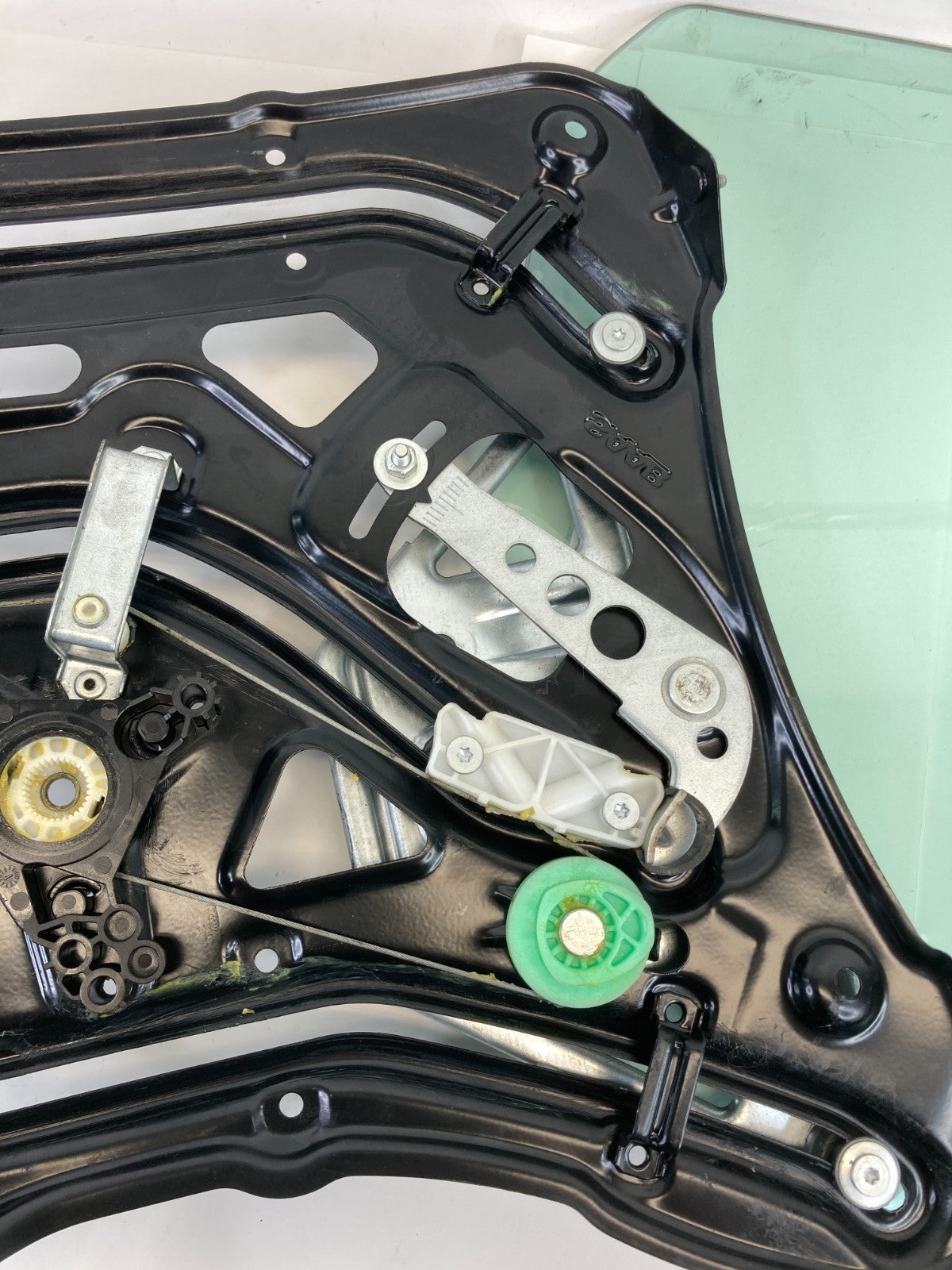 2004-2011 Saab 9-3 Convertible Rear Left Side Quarter Window Glass w/ Regulator