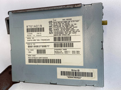 2008-2013 MITSUBISHI OUTLANDER SATELLITE RADIO SIRIUS CONTROL UNIT OEM 8701A219