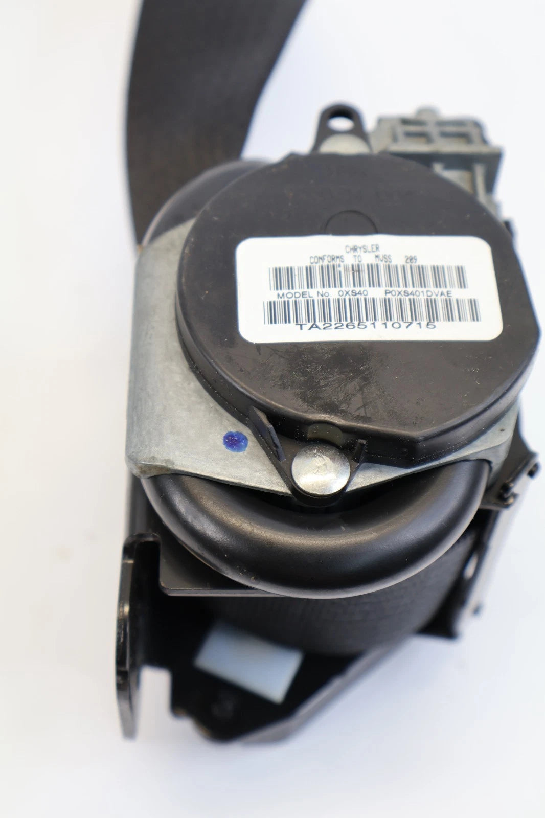 2009 2010 DODGE AVENGER FRONT RIGHT PASSENGER SEAT BELT RETRACTOR XS401DVAE