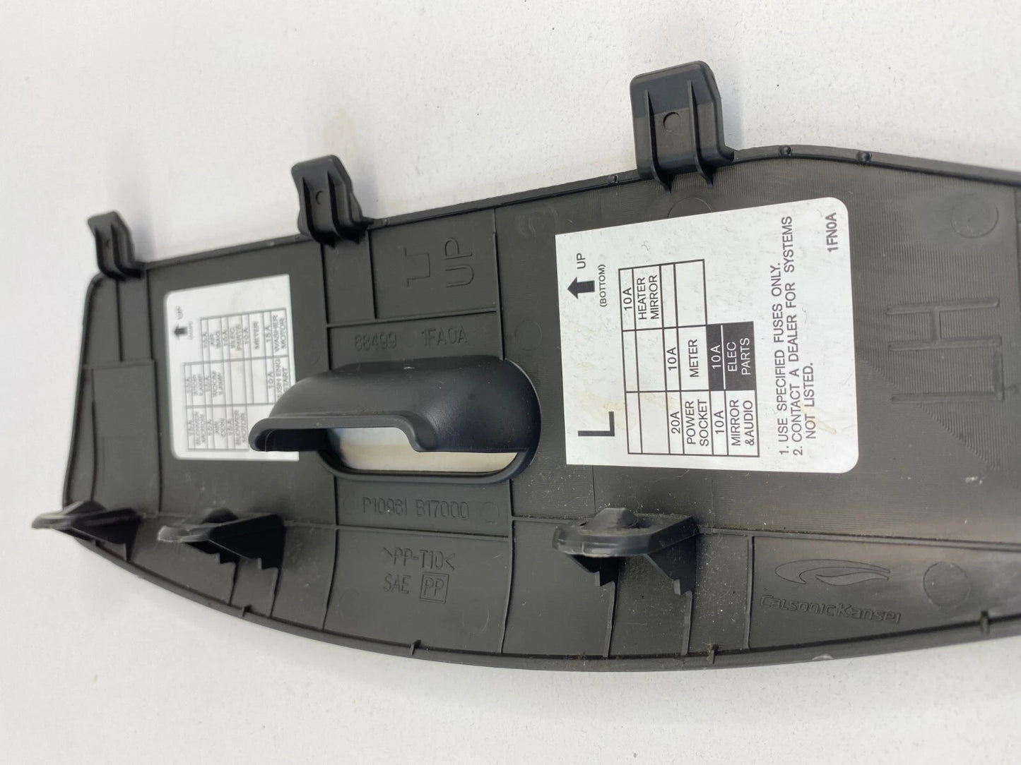 2009-2014 NISSAN CUBE LEFT DRIVER SIDE INSTRUMENT PANEL COVER BEZEL TRIM OEM