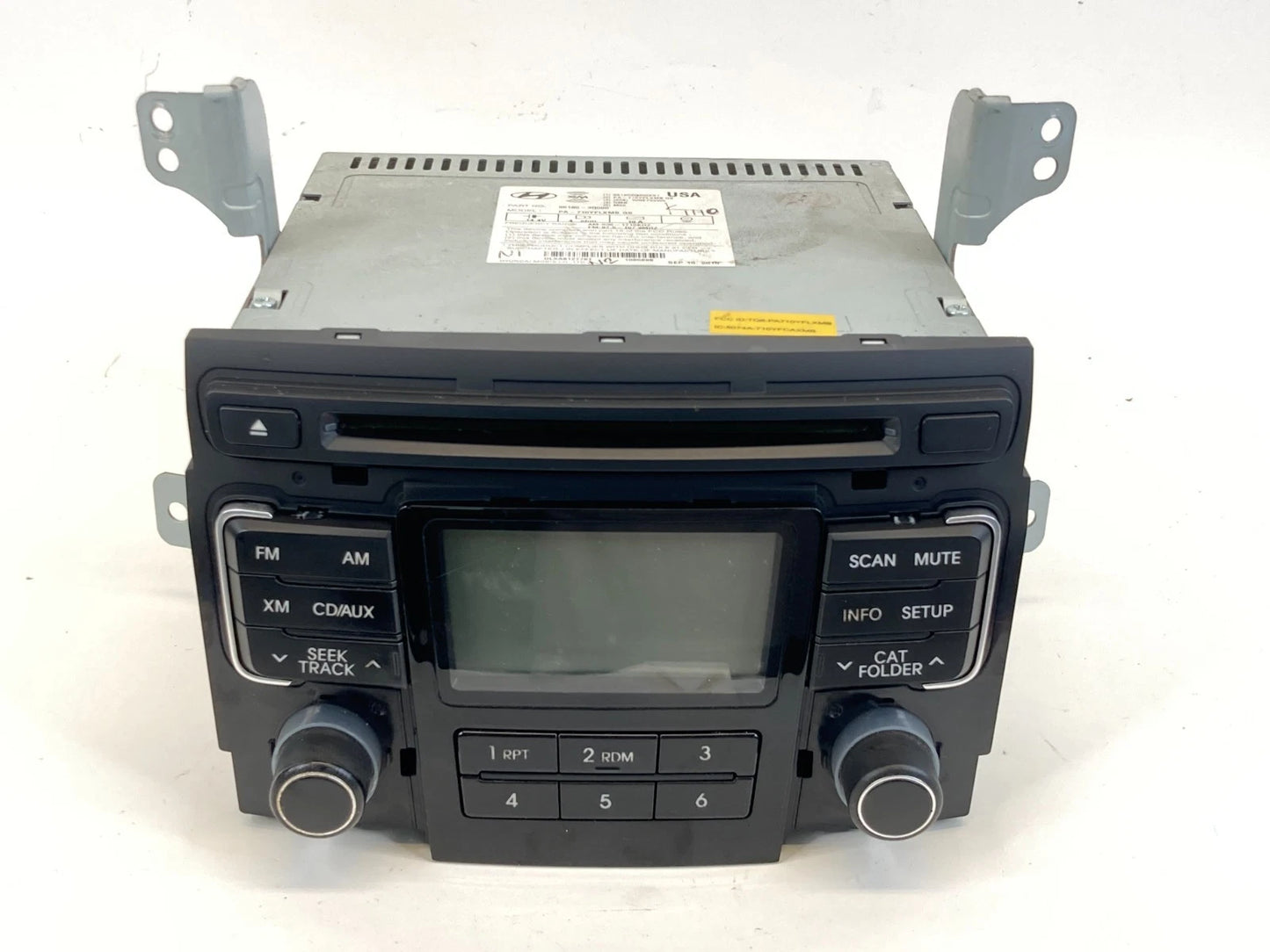 2011-2014 HYUNDAI SONATA AM FM CD PLAYER RADIO AUDIO RECEIVER 96180-3Q000 OEM