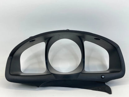 2005-2010 KIA SPORTAGE INSTRUMENT PANEL SPEEDOMETER CLUSTER BEZEL TRIM KM84801A