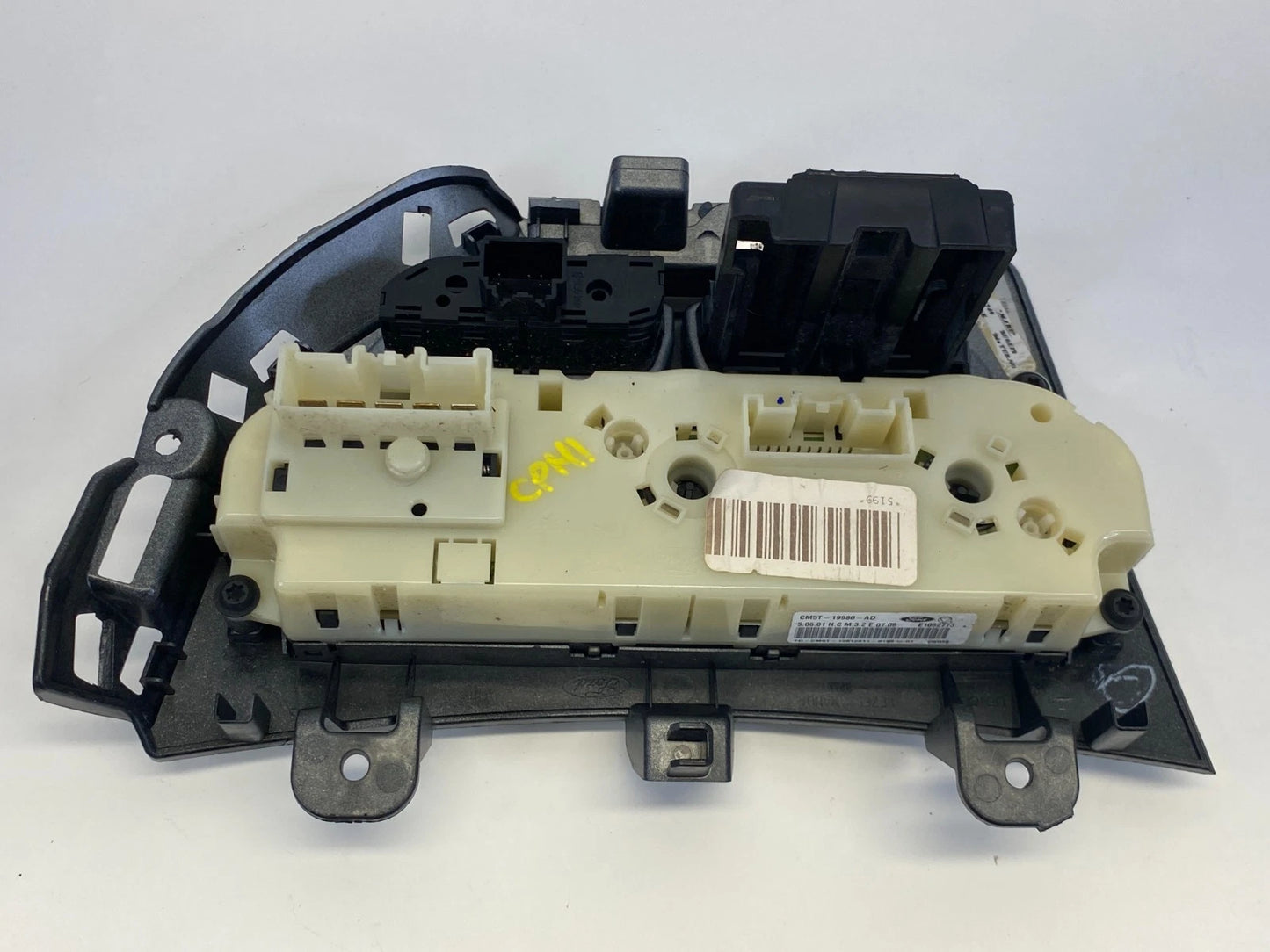 2012 12 FORD FOCUS DASH HVAC A/C CLIMATE CONTROL SWITCH W BEZEL CM5T19980AD OEM
