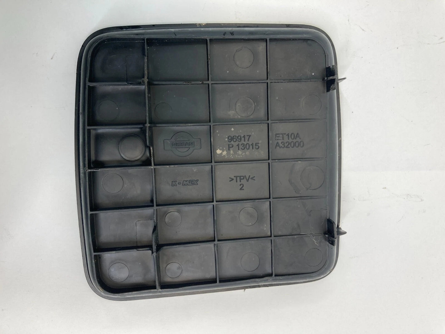 2007-2009 NISSAN SENTRA CENTER CONSOLE RUBBER INSERT MAT OEM FACTORY 96917-ET10A