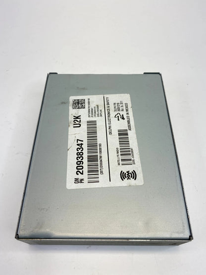 07-16 GMC ACADIA 09-17 TRAVERSE SATELLITE RADIO RECEIVER MODULE 20938347 OEM