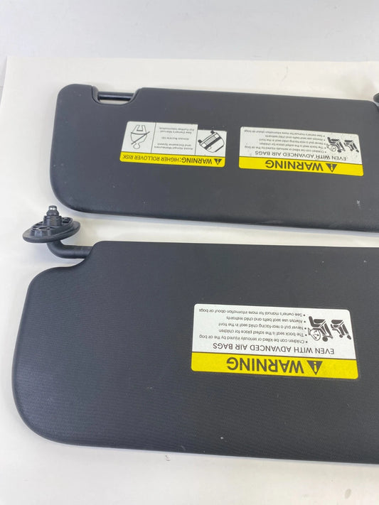 2014-2019 KIA SOUL FRONT ROOF LEFT & RIGHT SIDE SUNVISOR SUN VISOR PAIR OEM