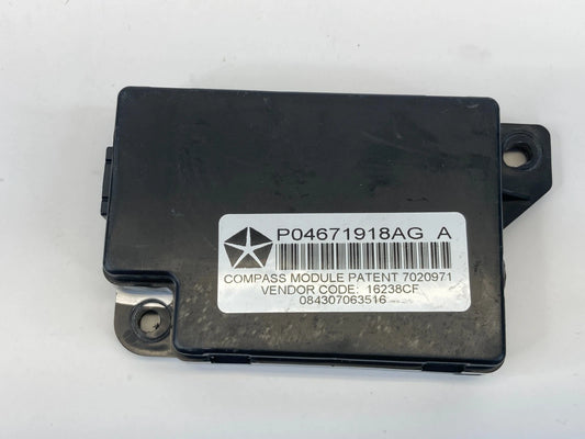 2009-2016 CHRYSLER TOWN COUNTRY COMPASS CONTROL MODULE ROOF UPPER OEM 04671918AG