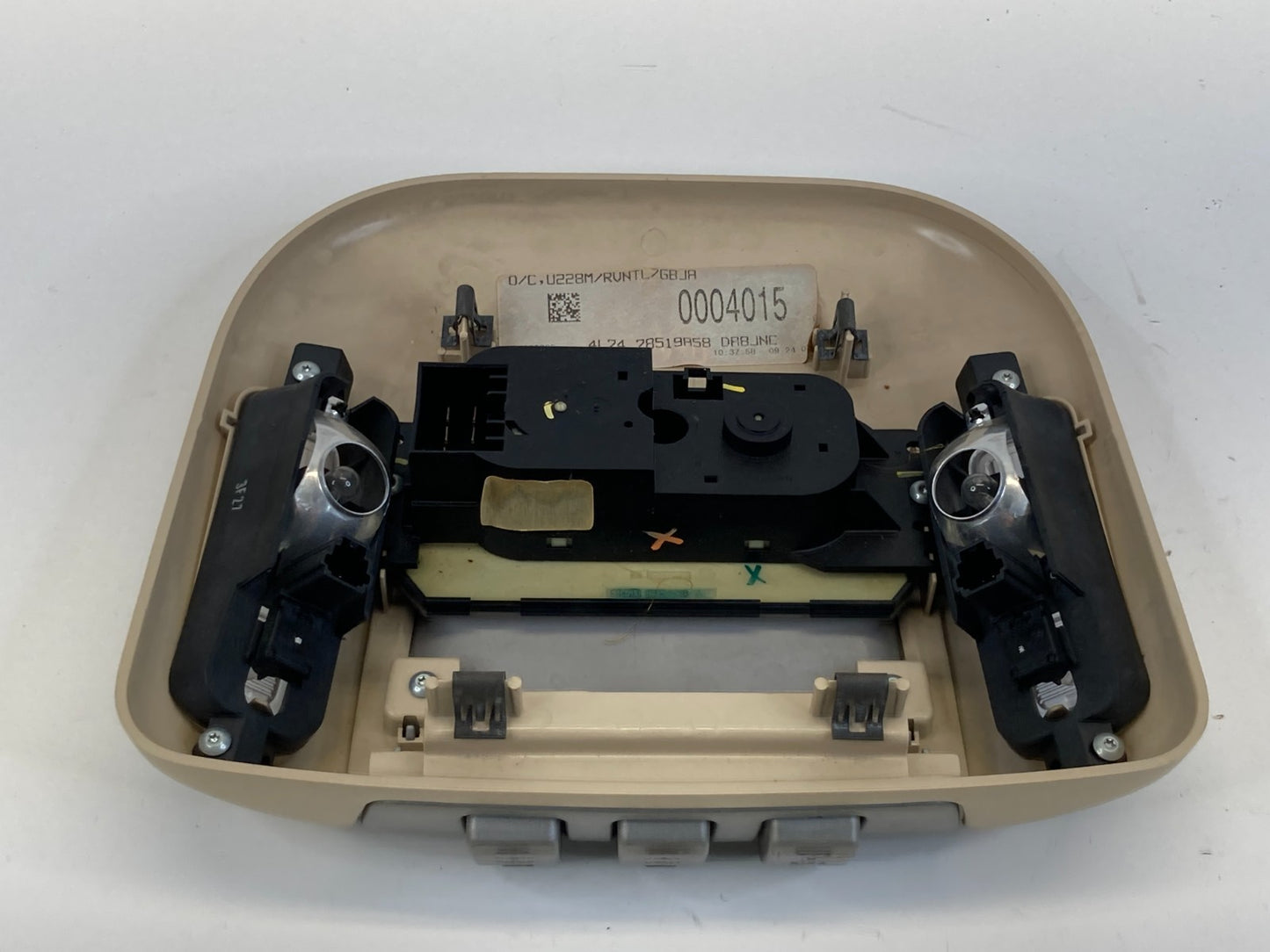 2003-2006 Lincoln Navigator Rear Overhead Dome Light Climate Control Console OEM